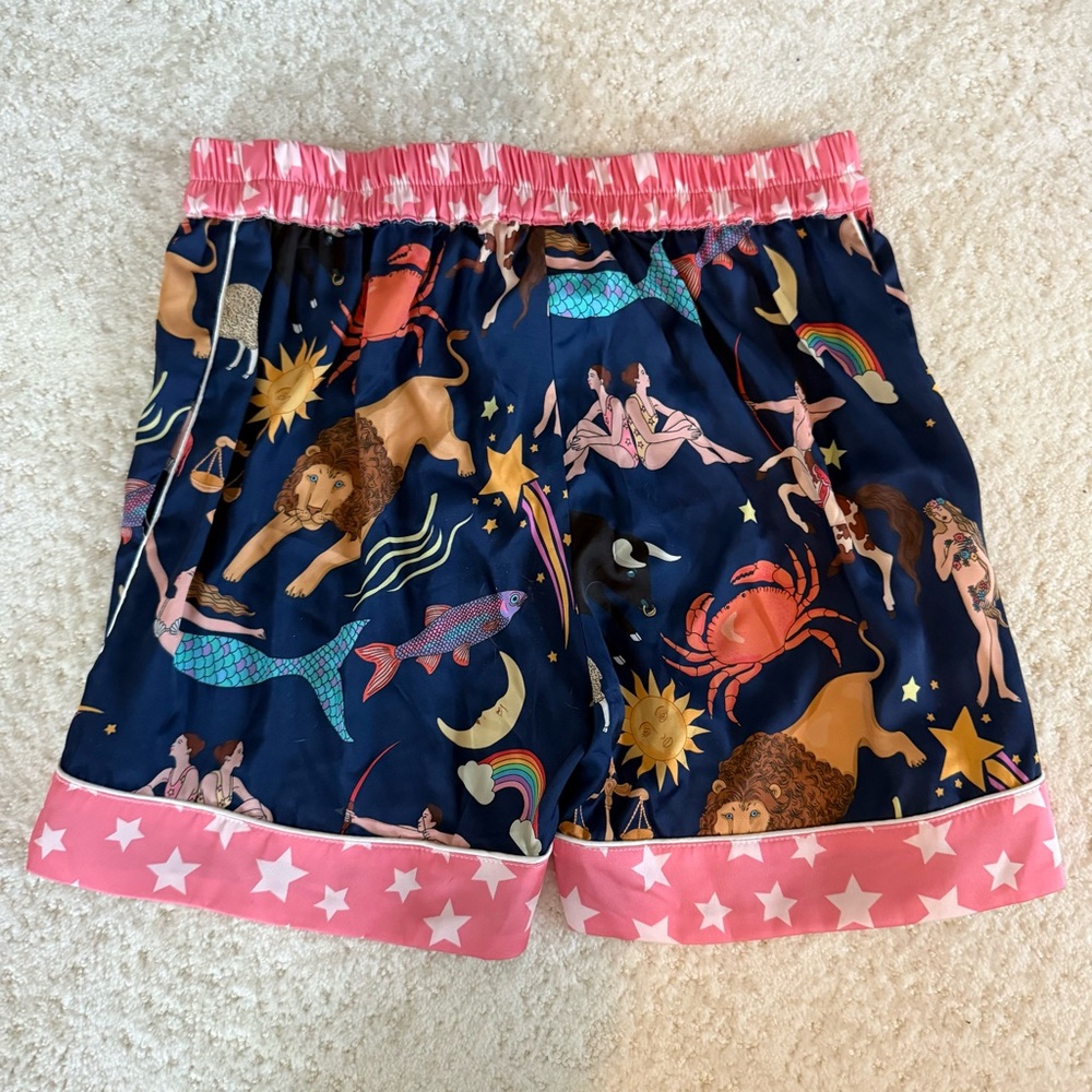 NWT Miss Sparkling Zodiac Pajama Set - Navy - Picture 4 of 7